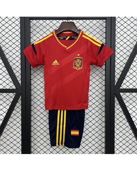 Spain 2012 Heim-Retro-Trikot – Kind