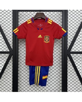 Spain 2010 Heim-Retro-Trikot – Kinder
