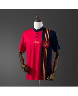 Spanisches Retro-Heimtrikot von 1996