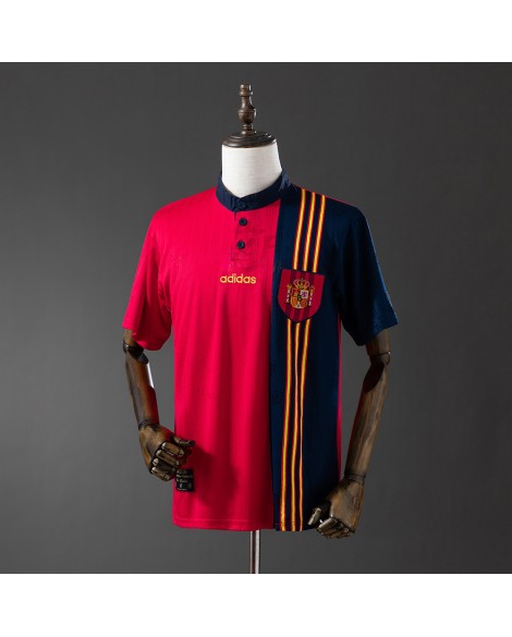 Spanisches Retro-Heimtrikot von 1996