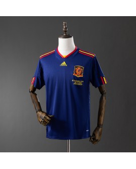 Spanische Nationalmannschaft – Retro-Auswärtstrikot der Saison 2010 Spanische Nationalmannschaft – Retro-Auswärtstrikot der Saison 2010