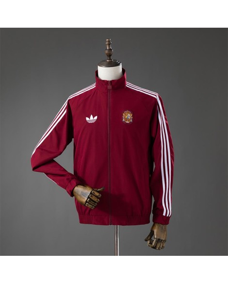Spain 2026 Rote Windjacke