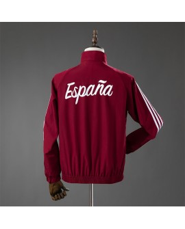Spain 2026 Rote Windjacke