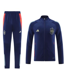 Spanien Trainingsjacken-Set (Jacke + Hose) Marineblau 2024/25