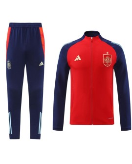 Spanien Trainingsjacken-Set (Jacke + Hose) rot 2024/25