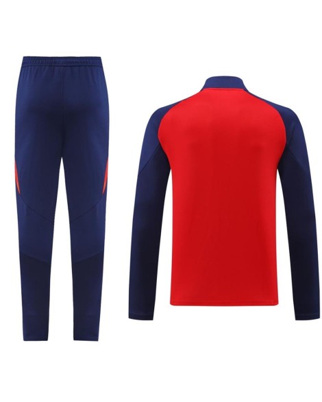 Spanien Trainingsjacken-Set (Jacke + Hose) rot 2024/25