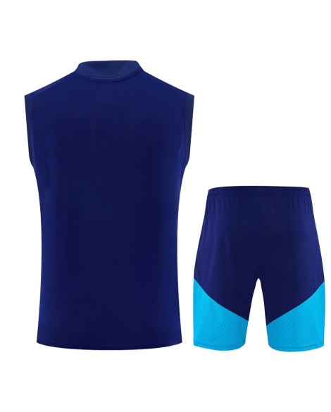 Spanisches Trainingsset 2627 - Königsblau (Trikot + Shorts)