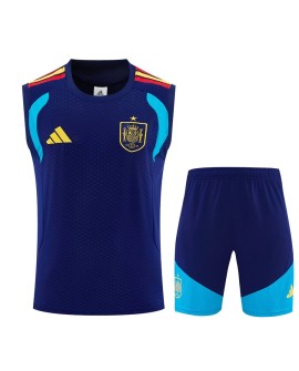 Spanisches Trainingsset 2627 - Königsblau (Trikot + Shorts)