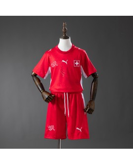 Schweiz 2026 Heimtrikot - Kind