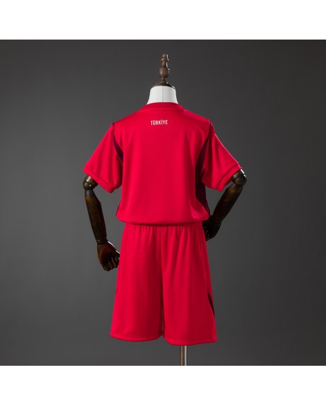 Türkiye Team Heimtrikot + Shorts 2026/27 - Kinder 