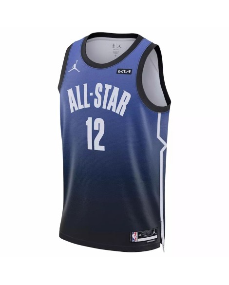 Ja Morant No. 12 Jordan Brand Men's Blue Swingman Shirt 2023 NBA All Star Game