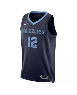 Herren Swing Man Memphis Grizzly JA Morant No.12 Ocean Hardwood Classic 2022/23- Icon Edition