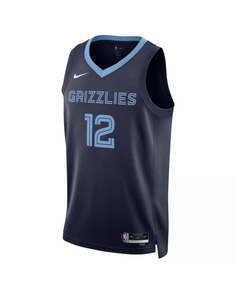 Herren Swing Man Memphis Grizzly JA Morant No.12 Ocean Hardwood Classic 2022/23- Icon Edition