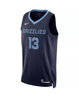 Memphis Grizzlies No. 13 Jaren Jackson Marineblau Nike Swingman Trikot für Herren