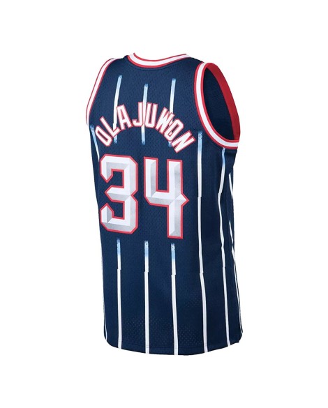 Mitchell&Ness Herren NBA Swingman Houston Rockets Hakeem Olajuwon No. 34 Trikot