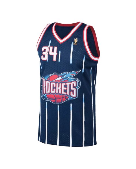 Mitchell&Ness Herren NBA Swingman Houston Rockets Hakeem Olajuwon No. 34 Trikot