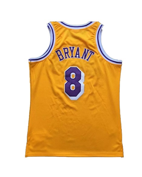 Herren NBA Swingman Los Angeles Lakers Bryant No. 8 Jersey gelb 1996/97