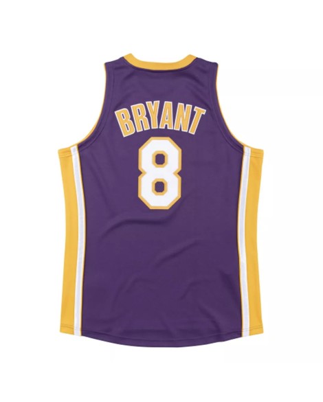 Los Angeles Lakers Kobe Bryant No. 8 Mitchell&Ness Herren Lila 00-01 Hartholz Classic Jersey