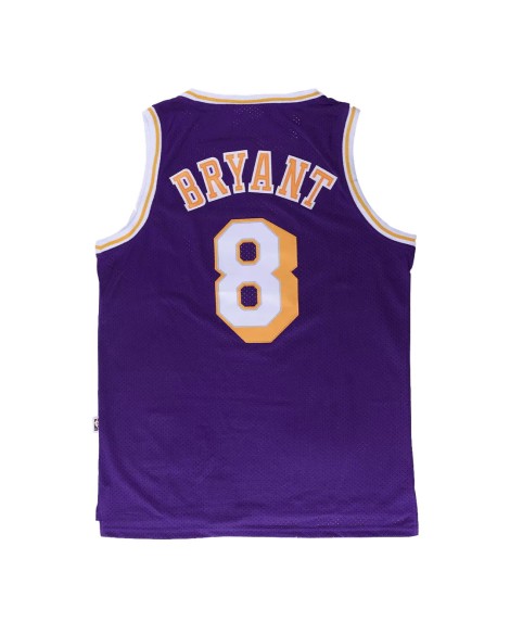 NBA Los Angeles Lakers Kobe Bryant No. 8 Adidas Lila Swingman Trikot für Herren
