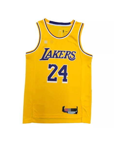 Los Angeles Lakers Kobe Bryant No. 24 Gold Medal 2021 Diamond Herren Swingman Jersey