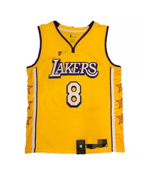 Los Angeles Lakers 2019 Kobe Bryant No. 8 Swingman Herrenhemd mit City Edition