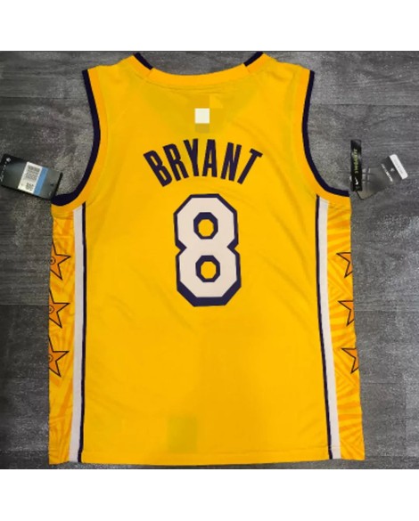 Los Angeles Lakers 2019 Kobe Bryant No. 8 Swingman Herrenhemd mit City Edition