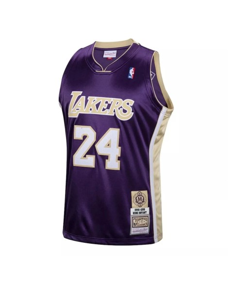 Los Angeles Lakers Kobe Bryant No. 24 Mitchell&Ness Purple Hall of Fame 2020 Herren Shirt