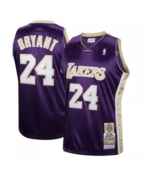 Los Angeles Lakers Kobe Bryant No. 24 Mitchell&Ness Purple Hall of Fame 2020 Herren Shirt