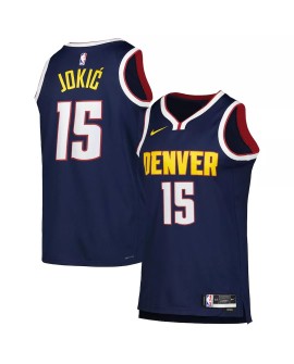 Herren Nike Swingman Trikot Nike Navy 2022/23 Denver Nuggets-Icon Edition