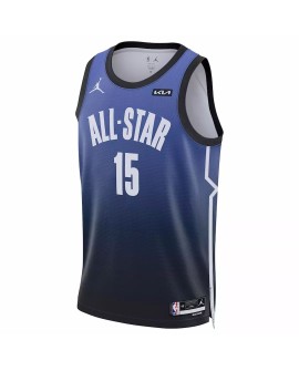 Nikola Jokic Jordan Brand Herren 2023 NBA All Star Game Blau Swingman Shirt