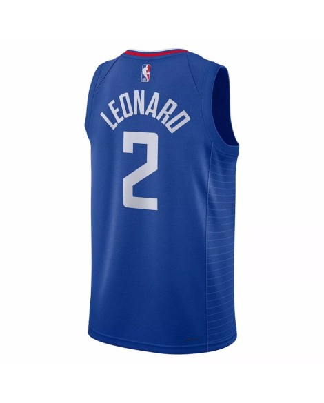 Nike Royal 2022/23 Herren Swingman La Clippers Kawhi Leonard No.2 Shirt mit Icon Edition