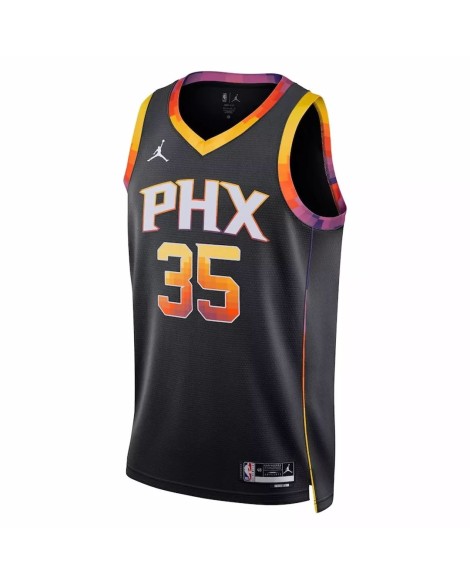 Phoenix Suns 2022/23 Jordan Brand 35 Swingman Trikot für Herren Disclaimer