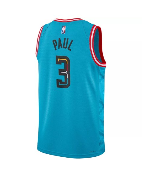 Herren Nike Swingman Phoenix Suns Chris Paul No.3 Türkis 2022/23 City Edition