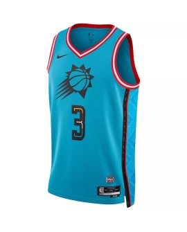 Herren Nike Swingman Phoenix Suns Chris Paul No.3 Türkis 2022/23 City Edition