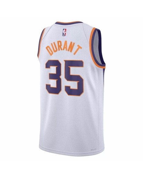 Swingman Phoenix Suns Kevin Durant Herren 22/23 Weiß 35 Shirt mit Association Edition