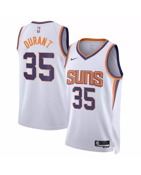 Swingman Phoenix Suns Kevin Durant Herren 22/23 Weiß 35 Shirt mit Association Edition