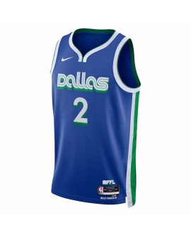 Herren Nike Swingman Dallas Mavericks Kyrie Irving Blau 2022/23 Shirt für Herren