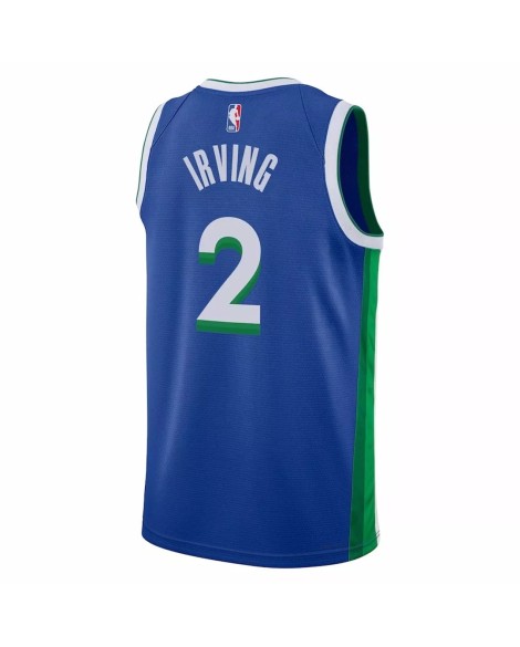 Herren Nike Swingman Dallas Mavericks Kyrie Irving Blau 2022/23 Shirt für Herren