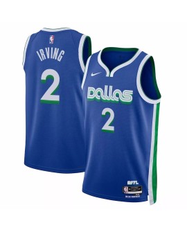 Herren Nike Swingman Dallas Mavericks Kyrie Irving Blau 2022/23 Shirt für Herren