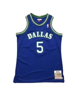 NBA Swingman Dallas Mavericks Kidd No. 5 Mitchell&Ness Blau 1994/95 Trikot für Herren