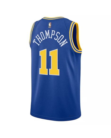 Herren Klay Thompson No. 11 Royal 2022/23 Golden State Warriors Swingman Spieler Shirt mit Classic Edition