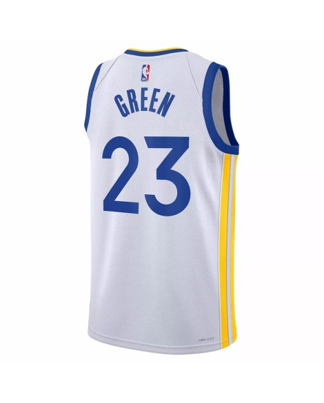 Herren Swingman Golden State Warriors Draymond Green No. 23 White 2022/23 Association Edition