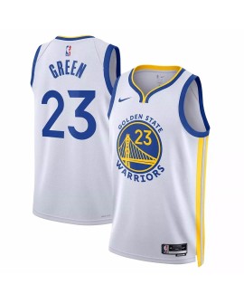Herren Swingman Golden State Warriors Draymond Green No. 23 White 2022/23 Association Edition