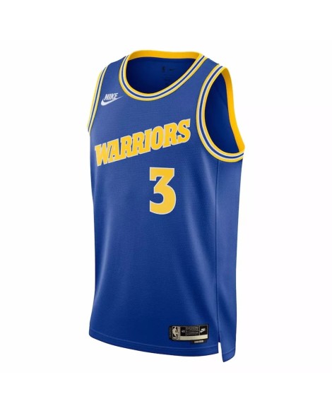 Herren Golden State Warriors Jordan Pool No. 3 Royal 2022/23 Swingman Spieler Shirt mit Kapuze