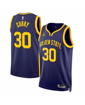 Herren Golden State Warriors Stephen Curry 2022/23 Jordan Brand Blue Swingman No. 30 Trikot für Herren Disclaimer