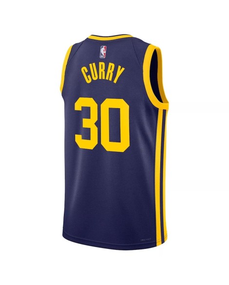 Herren Golden State Warriors Stephen Curry 2022/23 Jordan Brand Blue Swingman No. 30 Trikot für Herren Disclaimer