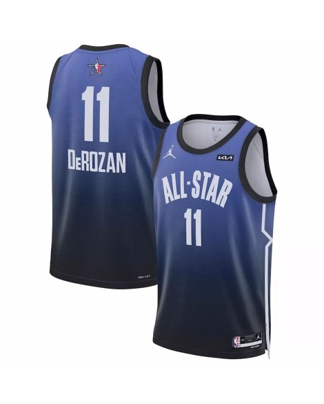 DeMar DeRozan #11 Jordan Brand Blue 2023 NBA All-Star Game Swingman-Trikot für Herren