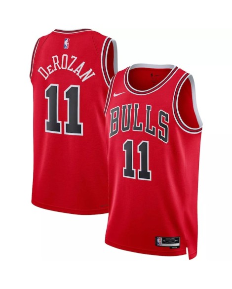 Herren Chicago Bulls DeMar DeRozan #11 Nike Rotes 2022/23 Swingman-Trikot – Icon Edition