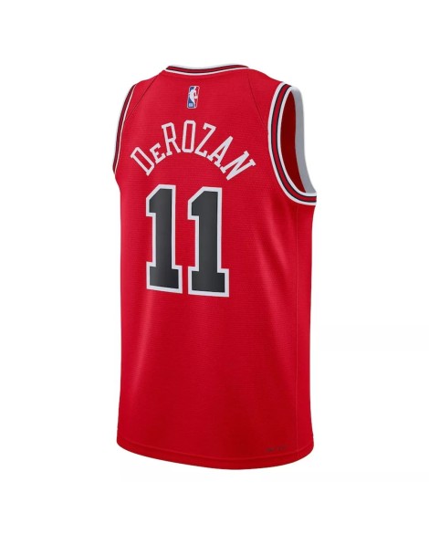 Herren Chicago Bulls DeMar DeRozan #11 Nike Rotes 2022/23 Swingman-Trikot – Icon Edition