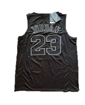 Chicago Bulls Michael Jordan #23 Schwarzes Trikot für Herren – MVP Special Edition